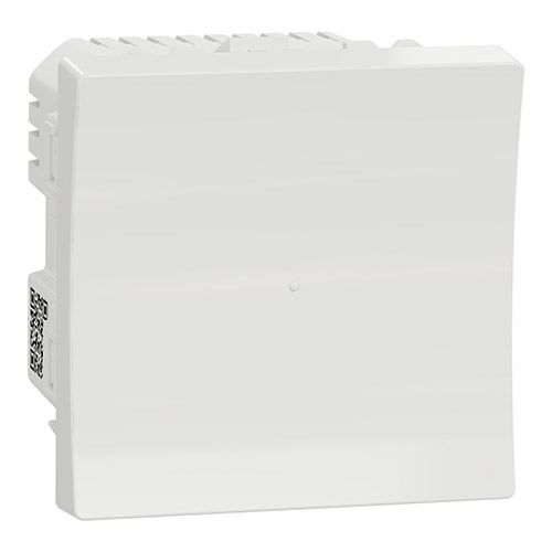 Lot 4 Interrupteurs Bouton-poussoir Lumineux SCHNEIDER Unica – 10A 1 Module