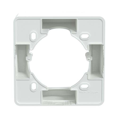 Boîte simple SCHNEIDER Ovalis blanc - S320762