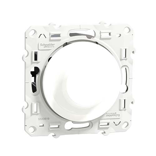 Variateur rotatif encastré 200W Zyna - Blanc - Zenitech