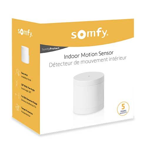 Ce détecteur de mouvement intérieur Somfy est garanti 5 ans