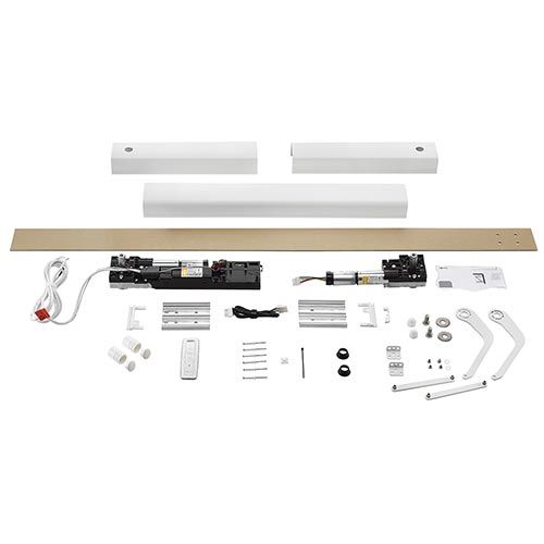 Kit Motorisation Des Volets Battants à 1 Vantail Sans Fil Systeme Automatisme Ducati Home Automation Persy 52 Mono 90779038