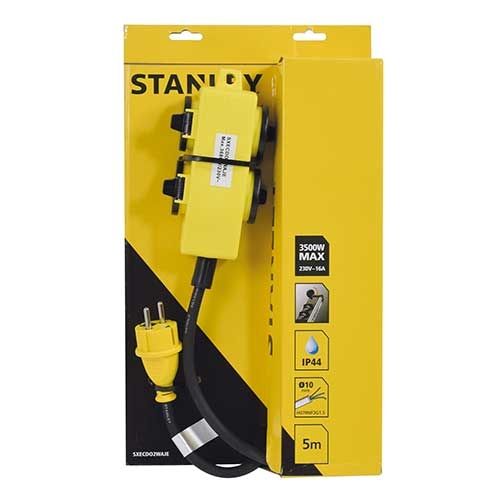 Rallonge Stanley Fatmax 5m Avec Bloc 4 Prises – Prolongateur Pro Tout Neuf