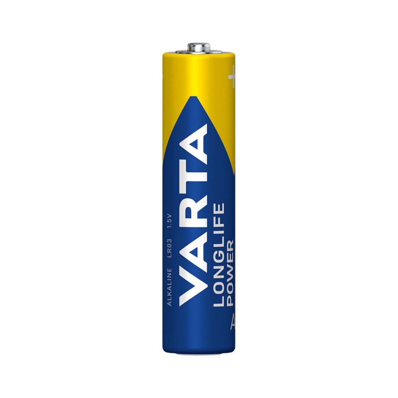 Ces piles LR03 Varta de 1,5V alimentent des appareils électriques gourmands en énergie.