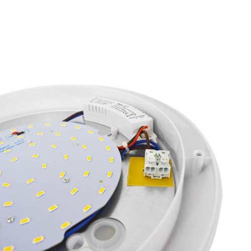 VISION-EL Plafonnier LED avec détecteur 18W diamètre 300mm - Intérieur