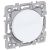 EUROHM Square Interrupteur va et vient blanc - 60201