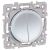 EUROHM Square Double bouton poussoir silver - 60411