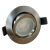 Spot LED encastrable et orientable GU10 230V 5W 380lm 4000K 83mm acier brossé