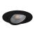Spot LED encastrable et orientable  GU10 230V 5W 380lm 4000K 83mm noir
