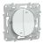 SCHNEIDER Ovalis Interrupteur volets roulants blanc - S320208