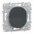 SCHNEIDER Ovalis Interrupteur va et vient anthracite - S340204