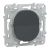 SCHNEIDER Ovalis Bouton poussoir anthracite - S340206