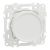 SCHNEIDER Wiser Odace Variateur rotatif led connecté 2 ou 3 fils Zigbee blanc craie - S920513