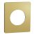 SCHNEIDER Odace Architecte Plaque simple laiton - S932802