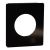 SCHNEIDER Odace Architecte Plaque simple noir émaillé - S935802
