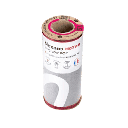 Fils électriques rigides H07VU 1.5² noir NEXANS Mobiway POP - Couronne de 100m