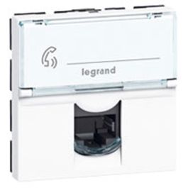 LEGRAND Mosaic Prise Télécom RJ45 CAT5e FTP - 076555
