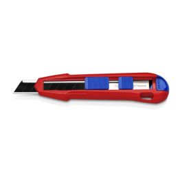 KNIPEX CutiX® Cutter universel 165 mm avec 3 lames sécables 18mm - 9010165BK