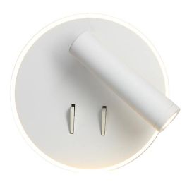 Arlux Emmy Applique intérieure ronde 9W 630lm 2700K blanc + liseuse 3W 210lm - 114115