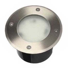 ARLUX Spot LED extérieur encastré rond Patio 230V 9W 500lm 3000K IP67 Inox - 500180