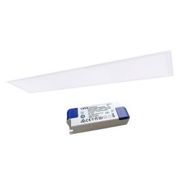 ARLUX Kit Dalle LED 40W 3800lm 4000K 120X30cm avec driver Dali
