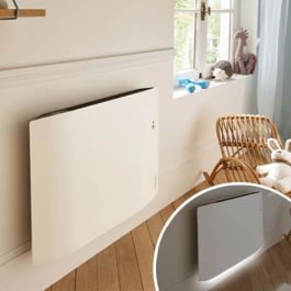 ATLANTIC Divali Radiateur connecté à inertie double technologie horizontal 1500W - 507613