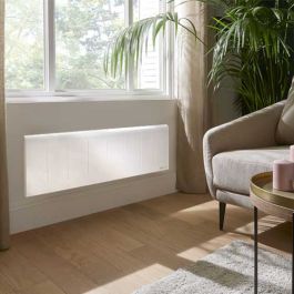 ATLANTIC Nirvana NEO Radiateur à inertie fonte plinthe blanc 1000W - 529922