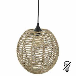 ATMOSPHERA Suspension jonc E27 RANA 230V diametre 33cm bois naturel - 161717