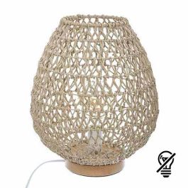 ATMOSPHERA Lampe à poser E27 ETEL 230V hauteur 35,5cm bois nature - 168205