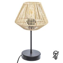 ATMOSPHERA Lampe à poser E27 JILY 230V diametre 48cm bois naturel - 168236