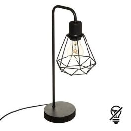 ATMOSPHERA Lampe à poser E27 FLAVE 230V hauteur 46cm noir - 181933