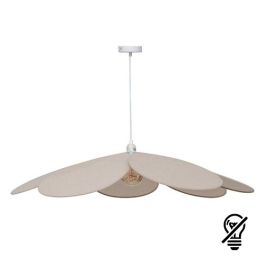 ATMOSPHERA Suspension pétale E27 NAYA 230V diametre 100cm beige - 202679