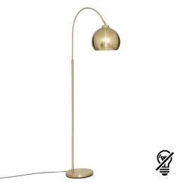 ATMOSPHERA Lampe sur pied E27 230V FLORIS hauteur 177cm Or - 205981