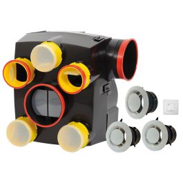 AUTOGYRE Kit VMC simple flux autoréglable à débit maîtrisés Qualit'Air - 100520