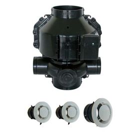 AUTOGYRE Kit VMC simple flux autoréglable Renouvel'Air 2 - 200400
