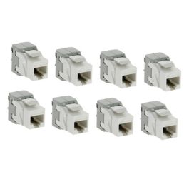 BATILEC Lot de 8 connecteurs RJ45 femelle Catégorie 5E non blindés