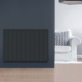 CHAUFELEC Manon Radiateur connecté à inertie céramique horizontal gris 2000W - BJN2227SEHS
