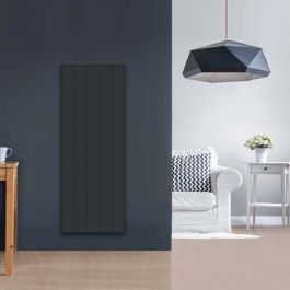 CHAUFELEC Manon Radiateur connecté à inertie céramique vertical gris 1000W - BJN2233SEHS