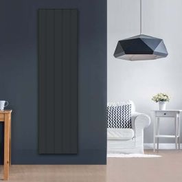 CHAUFELEC Manon Radiateur connecté à inertie céramique vertical gris 1500W - BJN2235SEHS