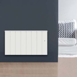 CHAUFELEC Manon Radiateur connecté à inertie céramique bas blanc 1000W - BJN2333SEAJ