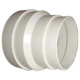 DMO Réduction conique en PVC de 80mm à 100mm - 010090
