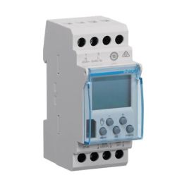 HAGER Interrupteur horaire 16A monophasé digital 1 voie hebdomadaire 2 modules - EGN103
