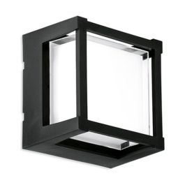 ENLITE Hublot extérieur carré LED IP65 230V 10W 1050lm CCT noir - WL5/CS