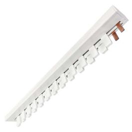 EUROHM Peigne d'alimentation électrique horizontal 13 modules - 19069