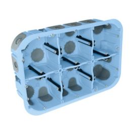 EUROHM XL AIR'metic Boite encastrement 2X3 postes étanche à l'air P50 E71 - 51020