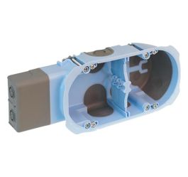 EUROHM XL AIR'métic Boîte encastrement double étanche à l'air D67 P40mm spéciale domotique - 52093
