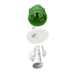 EUROHM XL Tradi Point de centre DCL à sceller D65 P40mm + douille E27 + fiche - 53111