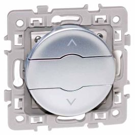 EUROHM Square Interrupteur volets roulants silver - 60423