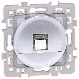 EUROHM Square Prise RJ45 grade 2TV catégorie 6 STP silver - 60472