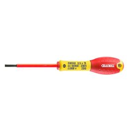 Expert by FACOM Tournevis plat isolé 1000V fente électricien 3,5x75mm - E165411