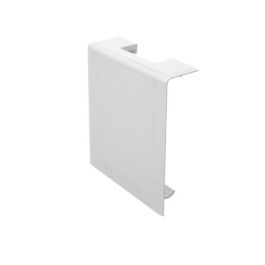 GGK Té de dérivation pour plinthe électrique 4D 20x80mm vers moulure 22x12mm blanc